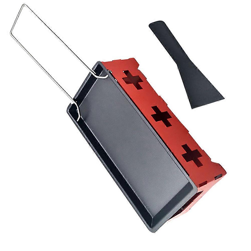 Mini Non-Stick Cheese Grill Set for Grilling 1Set Outdoor Camping Cookware with Steel Handle