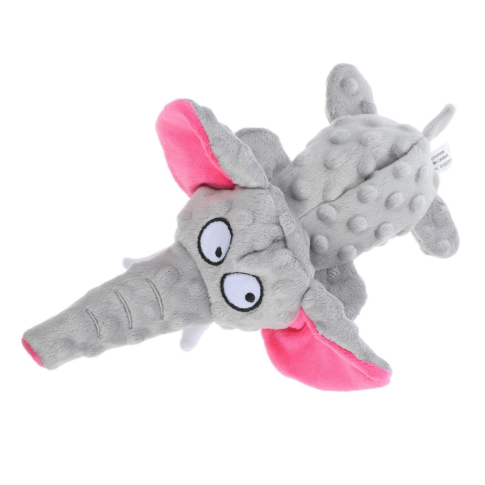 Interactive Puppy Biting Toy with Whistle and Crinkle Paper 2Pcs