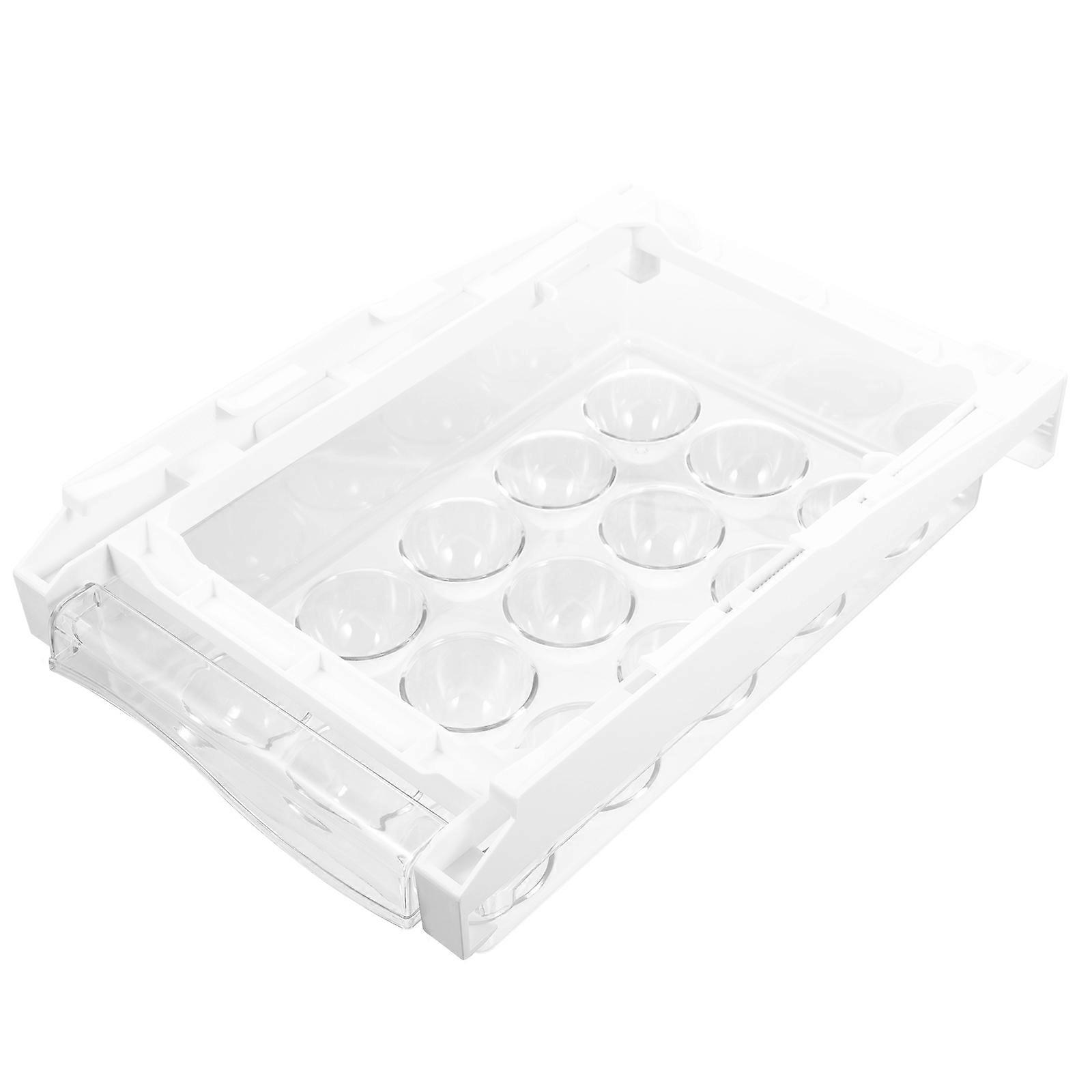 Drawer Type Egg Container for 3Pcs Refrigerator Egg Storage