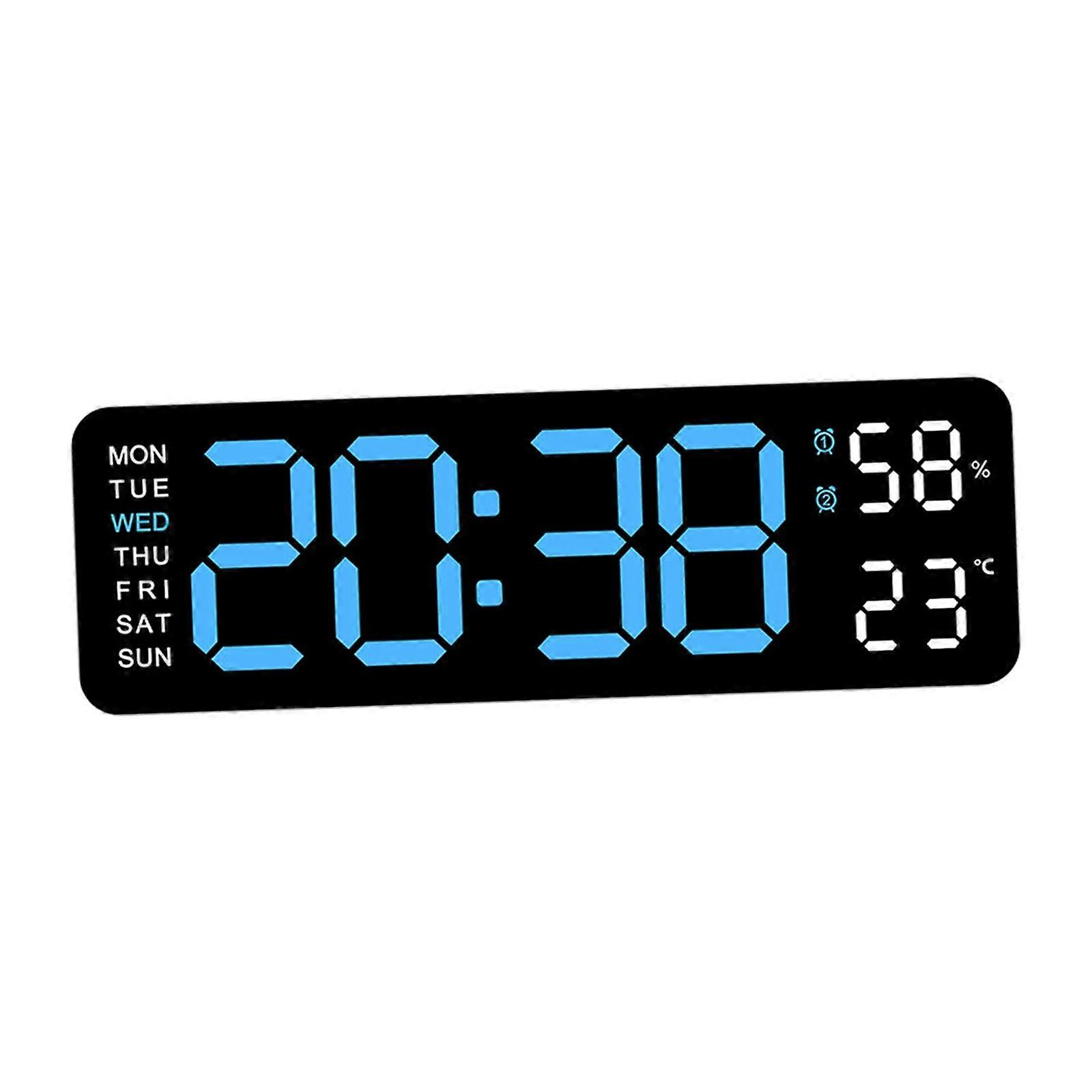 Desk Clock Automatic Brightness Dimmer Home Decor Wall Decor Clock Modern