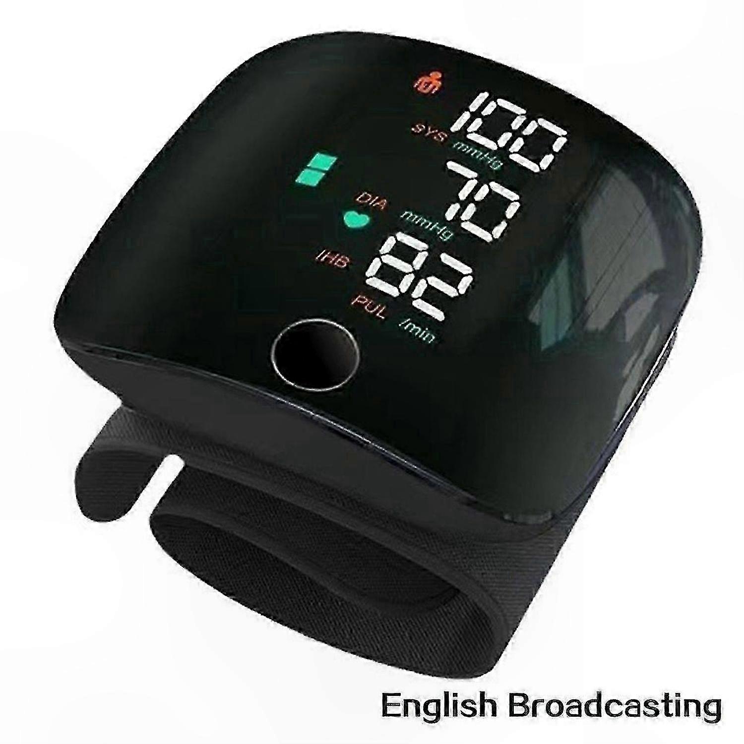 Large Screen Digital BP Monitor with Rechargeable Battery for Home Use by Seniors