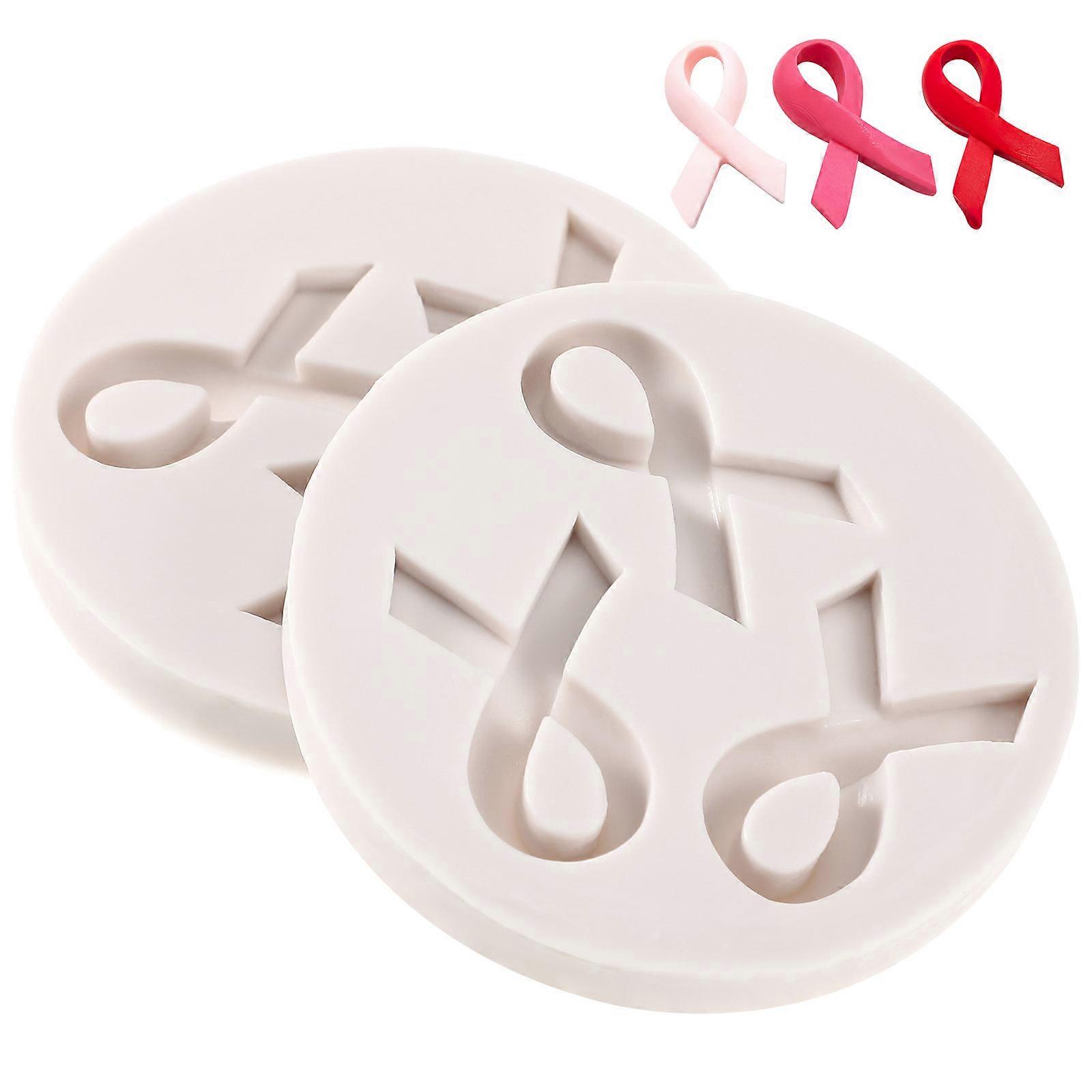 Silicone Ribbon Shaped Cake Decorating Molds for Baking Use 4Pcs