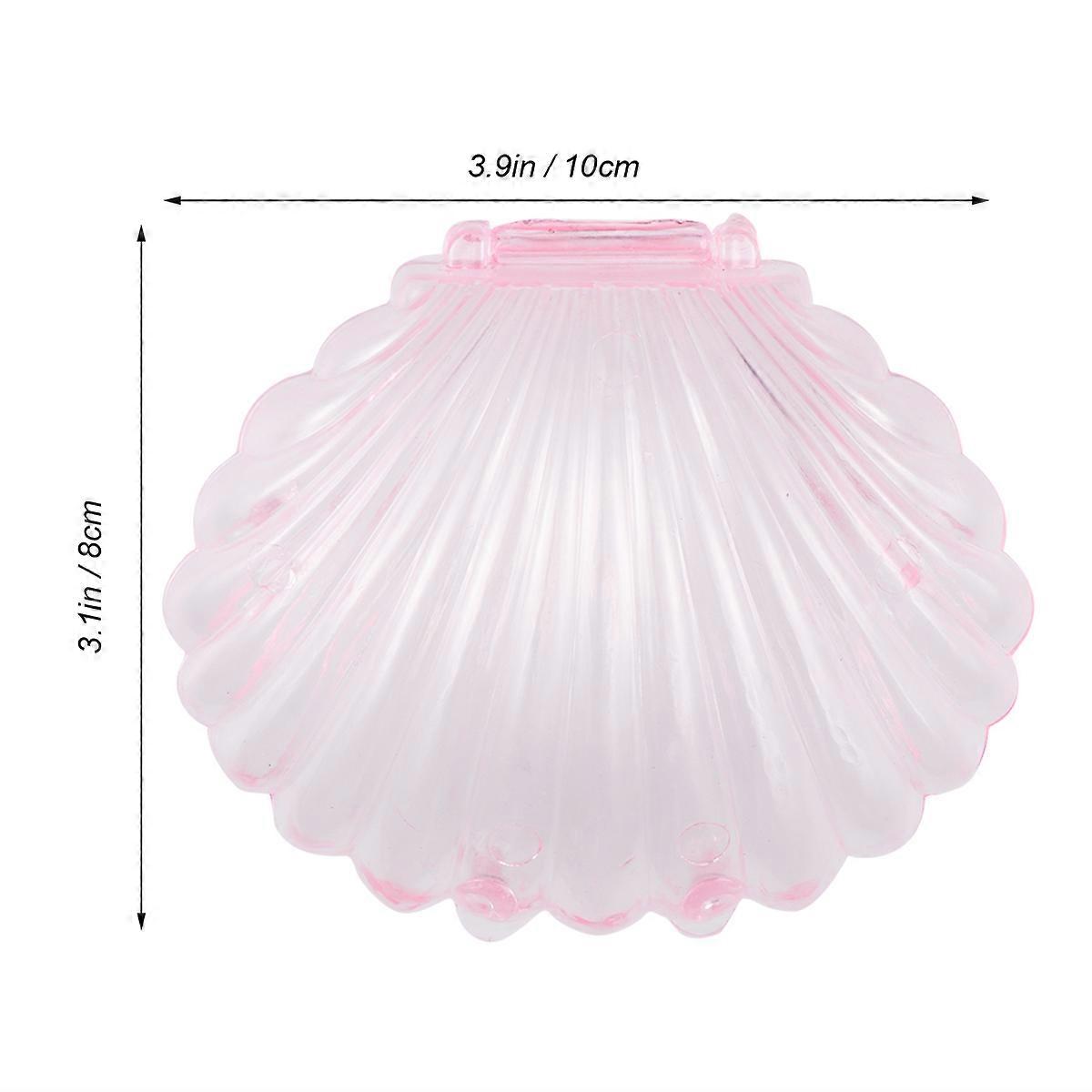 Wedding Favor Boxes Shell Candy Gift Box for Storage 10Pcs Pink