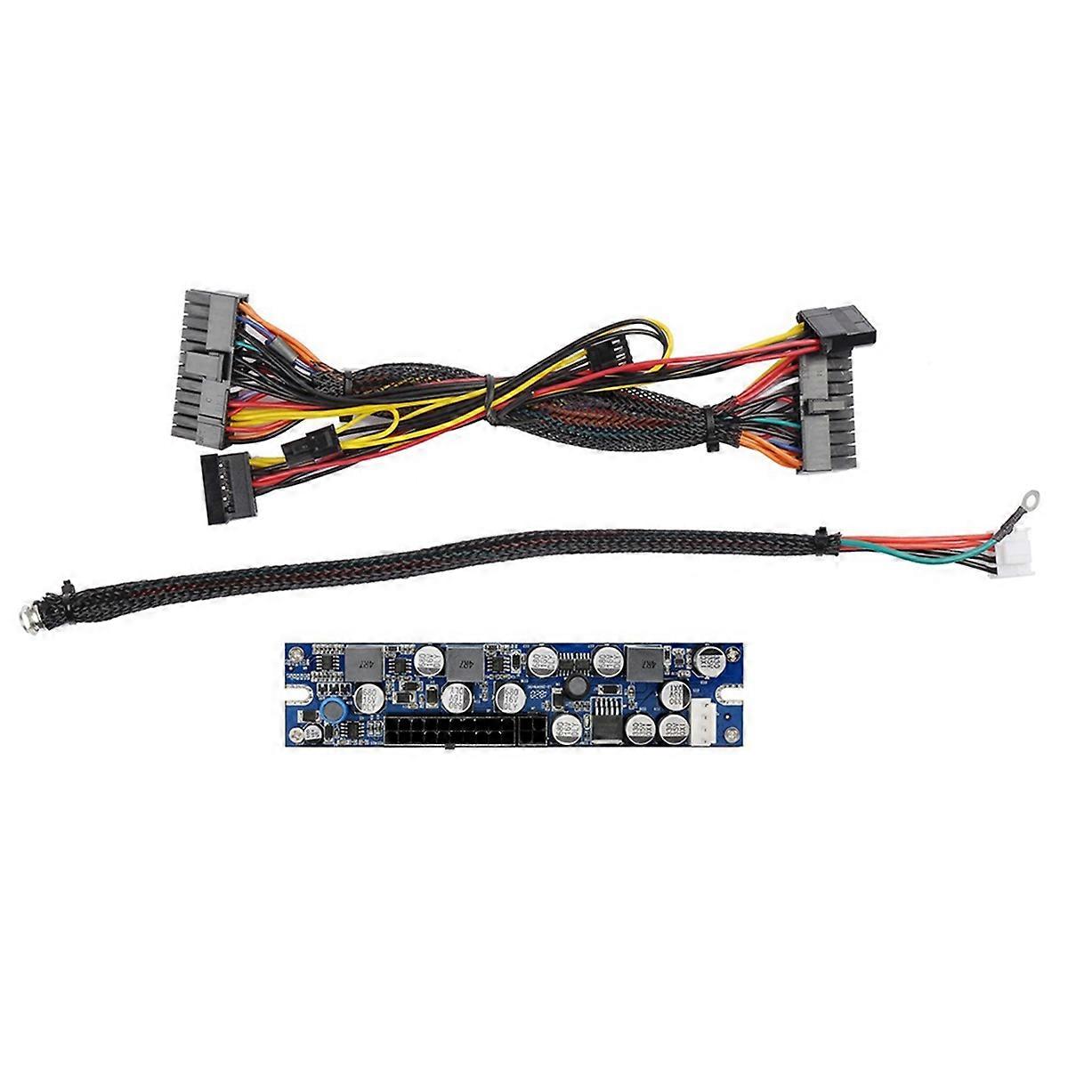 DC19V 200W ATX Peak PSU Pico ATX Switch Mining PSU 24pin MINI ITX DC to ATX PC Power Supply Converte