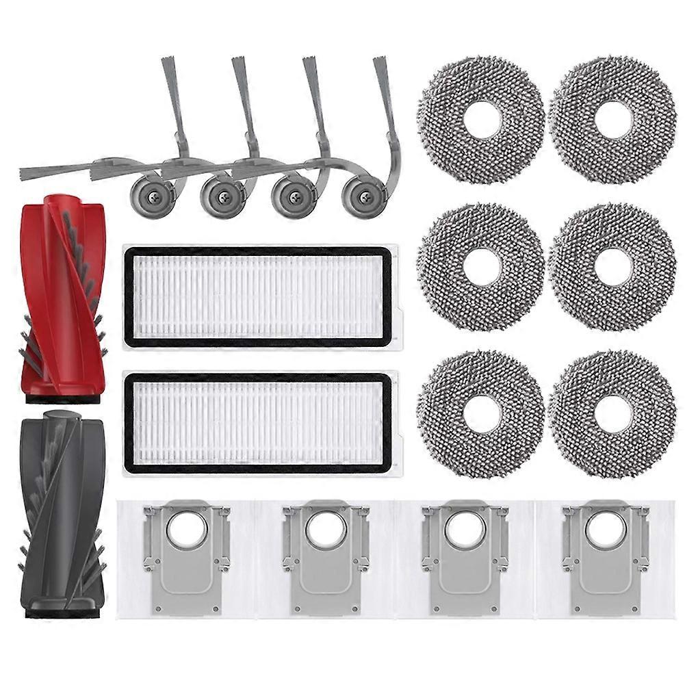 For Roborock Qrevo 5AE / Curv / CurvC / Curv S5X 5A1 5XC / Edge / EdgeC / Edge S5A / Edge 5V1 Parts Brush Filter Mop Bag