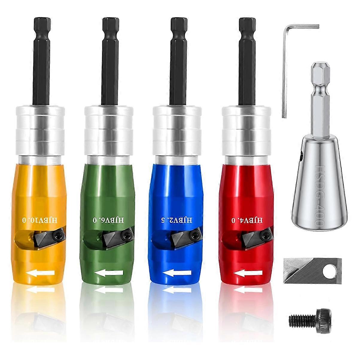 Wire Stripper and Twister Tool Set, Wire Stripping Tool for Drill