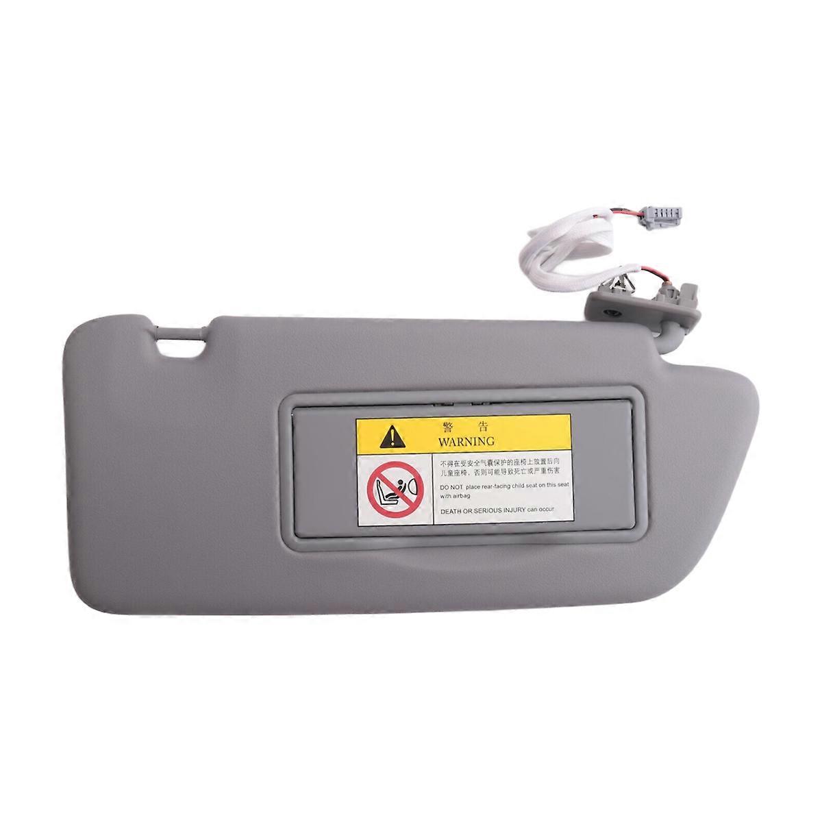 Car sun visor for right