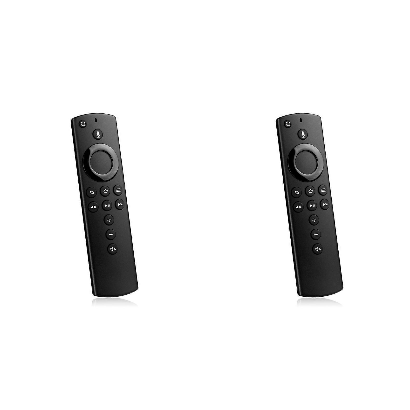 2X Replacement Voice Remote Control L5B83H Applicable for Fire AMZ 2nd Gen Smart TVs Cube and Smart TVs Stick