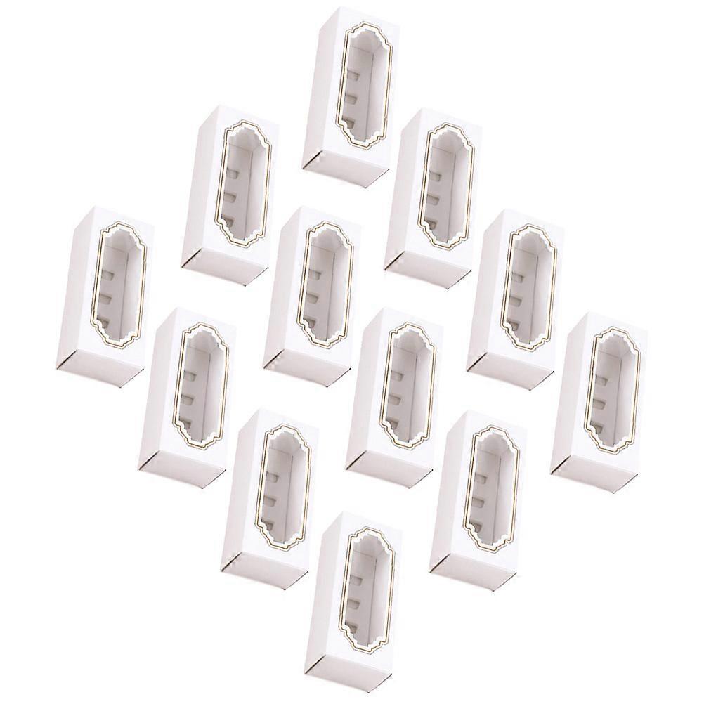 Paper Macaron Box Storage Containers with Clear Window for 36Pcs Macaron Gift Boxes