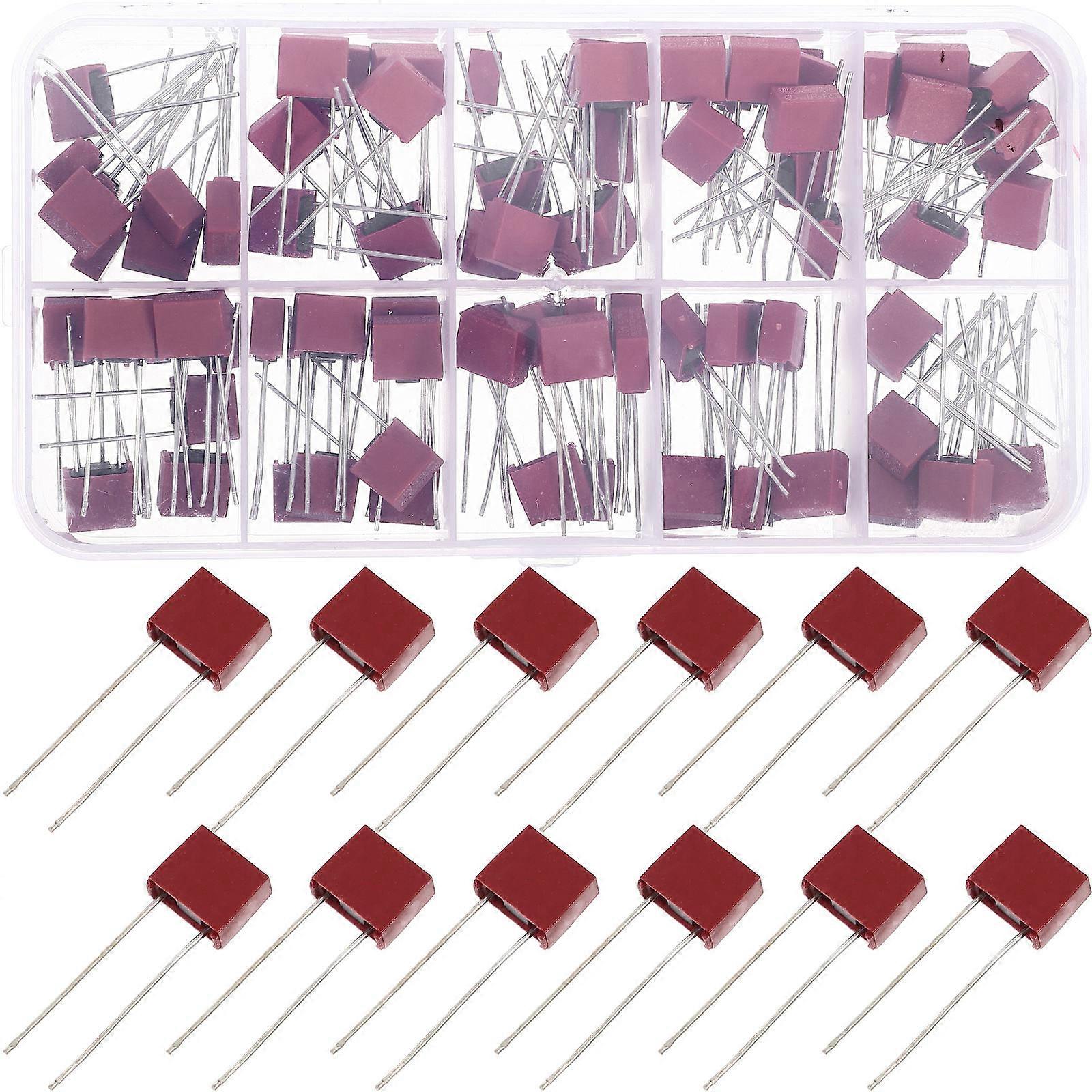 Slow Blow Fuse Sets for Car 3Sets Time Delay 250 Volt Plastic Square Fuse