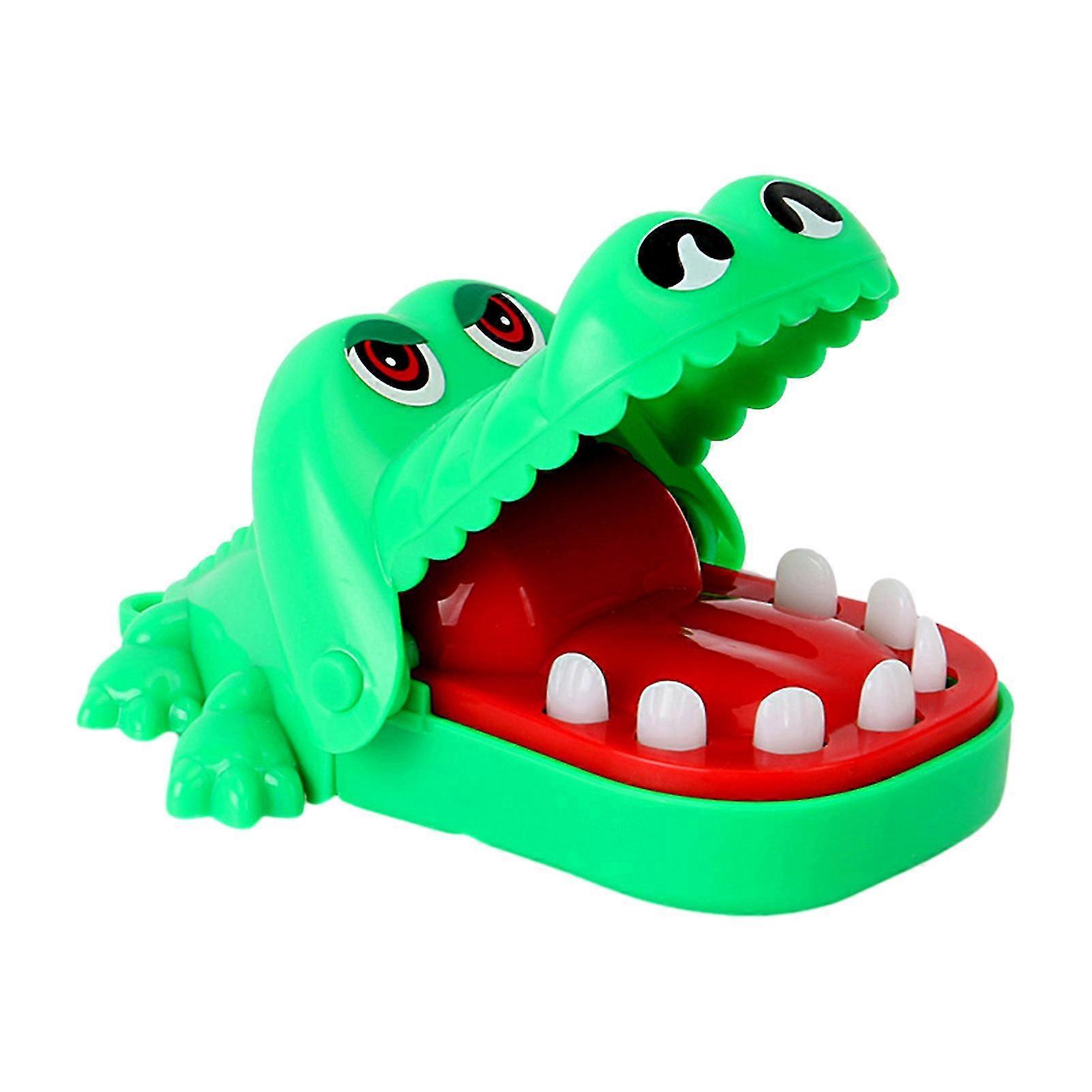 Fun Finger Biting Crocodile Toy Interactive Game Unique Portable Novelty Mini Keychain Pendant for Kids 26s