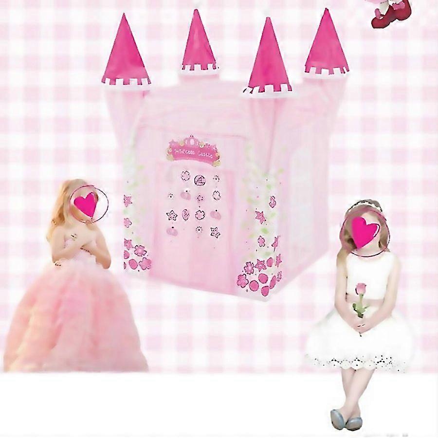 For Princess Castle Game House Crown Folding