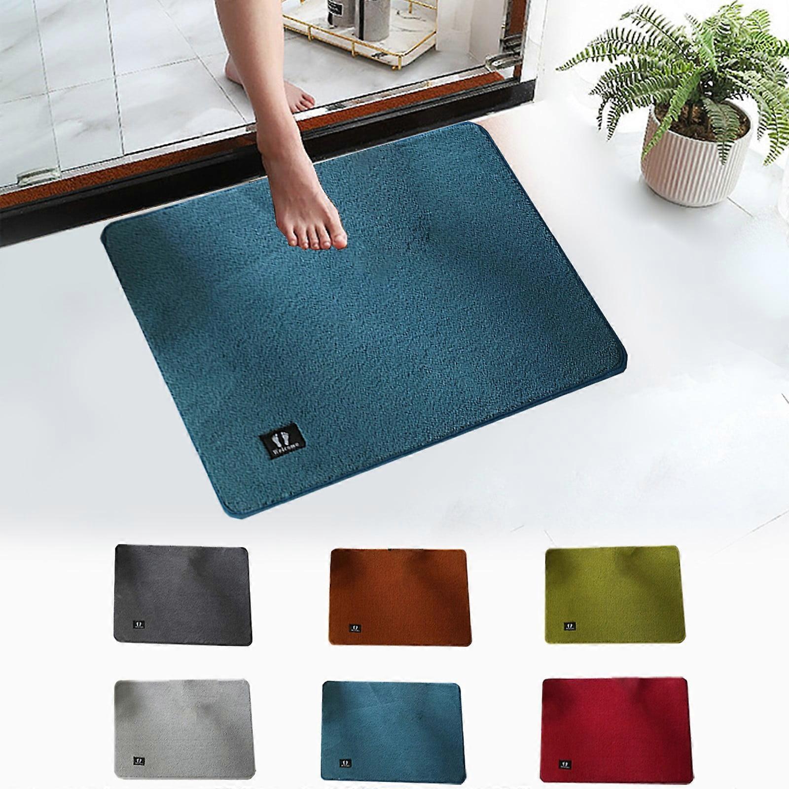 Jacenvly New Rugs for Living Room, Home Summer Carpet, Front Door Mat, Super Absorbent, Quick-Drying, Rubber Backing, Non-Slip, Washable, Soft Floor