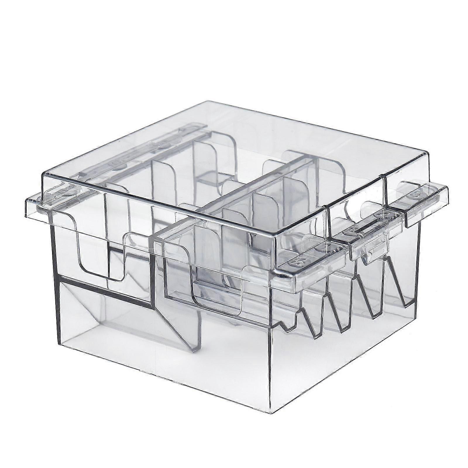 Plastic Blade Organizer For 8 Blades Storage Case Rack Clipper Comb Holder
