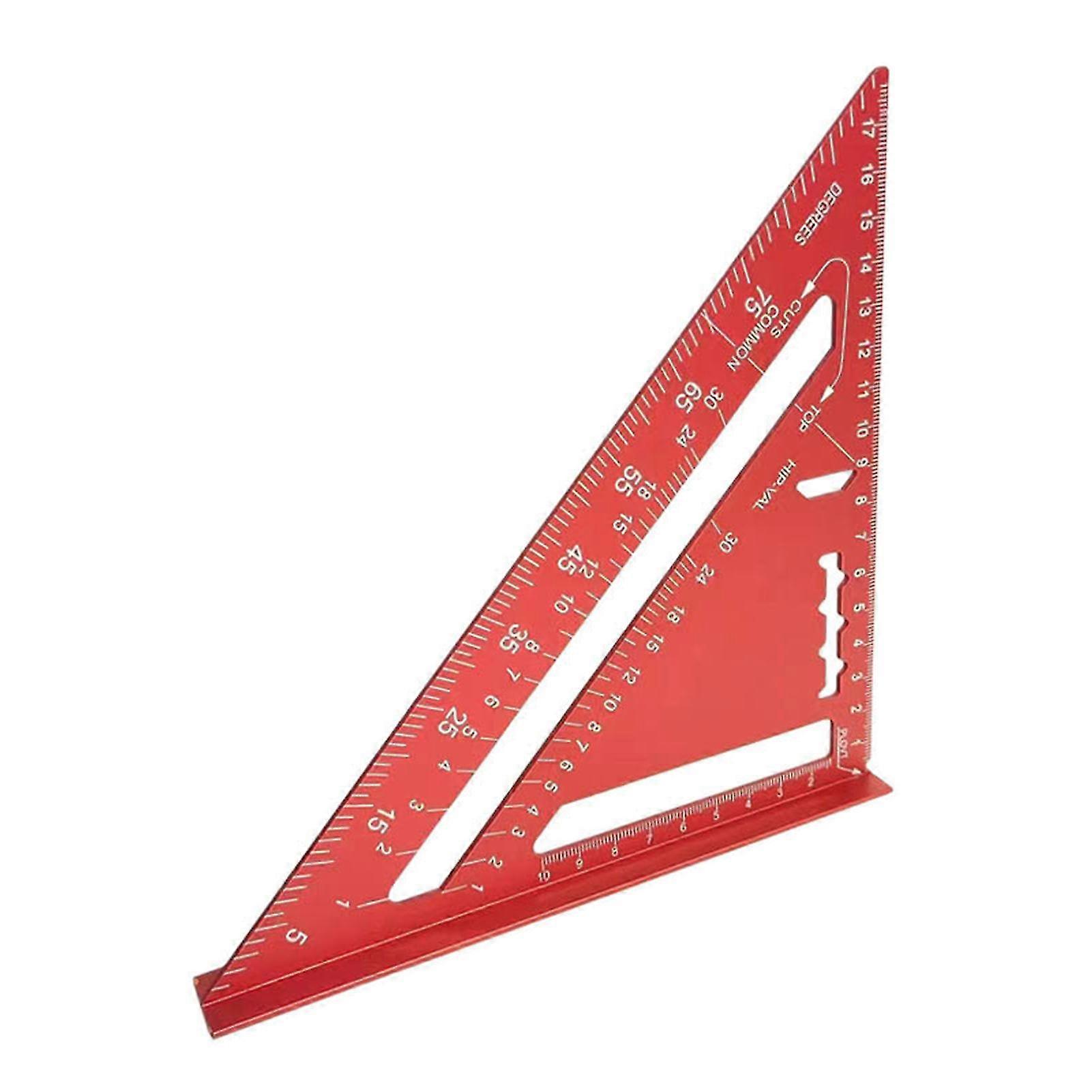 Triangles Right Angle Ruler for Woodworking Sturdy Professional Measuring Tool for Carpenters