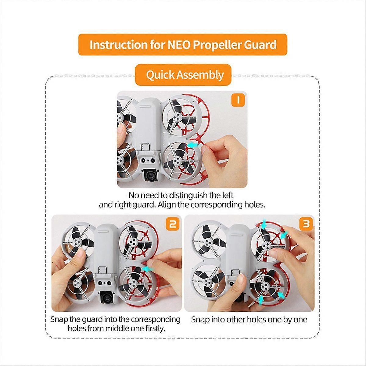 For Neo Drone Shock Absorbing Propellers Protection