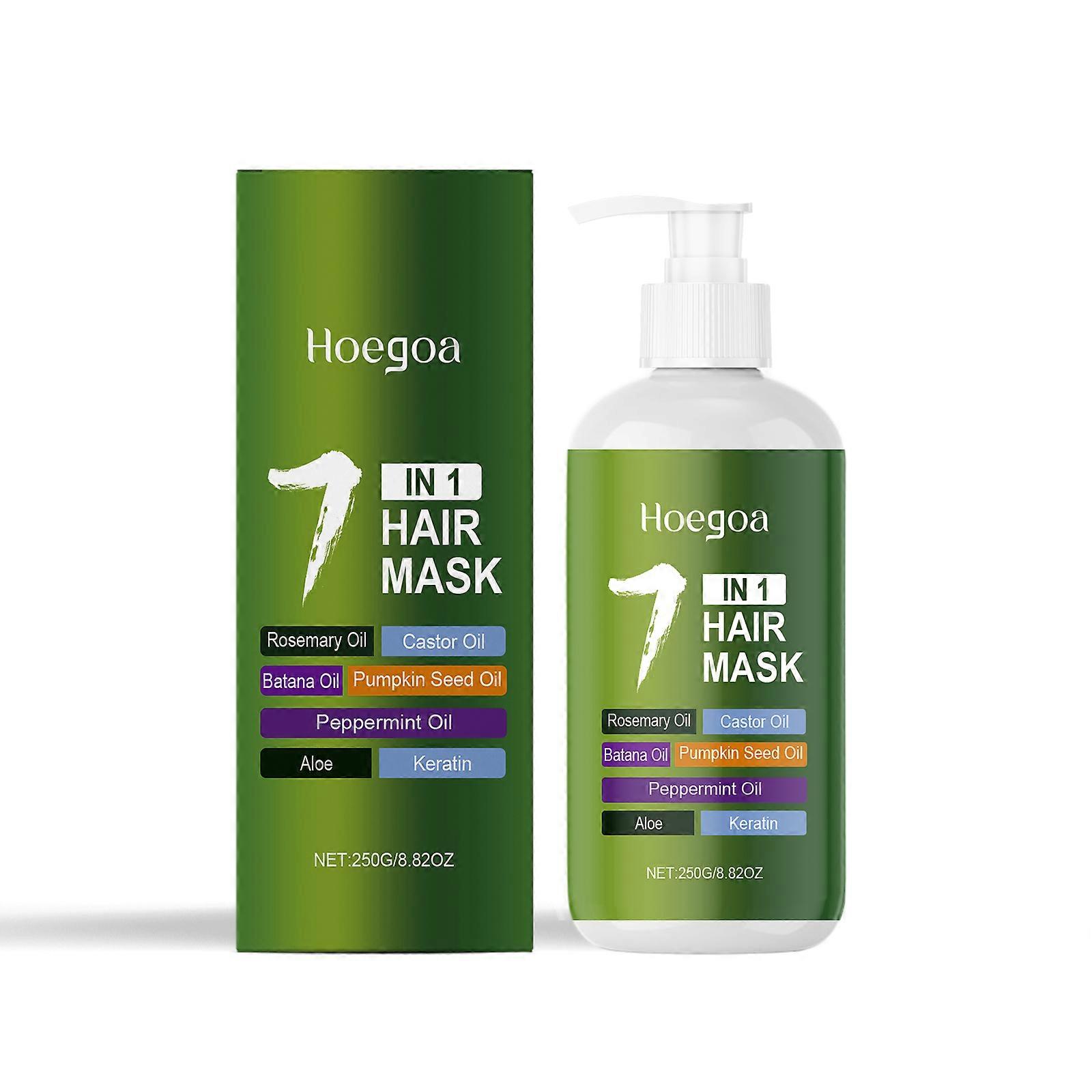 Hoegoa The Moisturizing And Hydrating Hair Mask Gently Nourishes And Moisturizes The Hair, Improving Frizz And Making It Smooth And Light