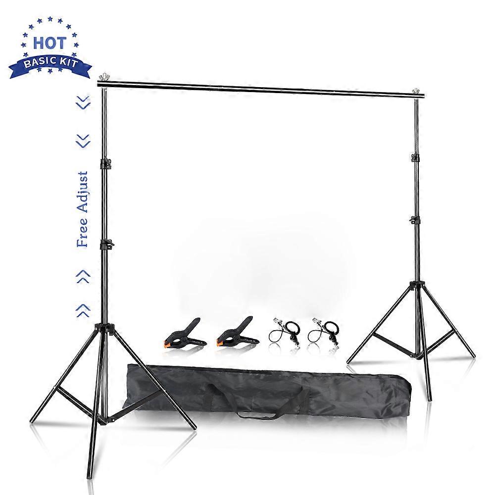 Photography Backdrop Stand Photo Studio Background Backdrops Chromakey Green Screen Support System Frame Carry Bag Light Kits