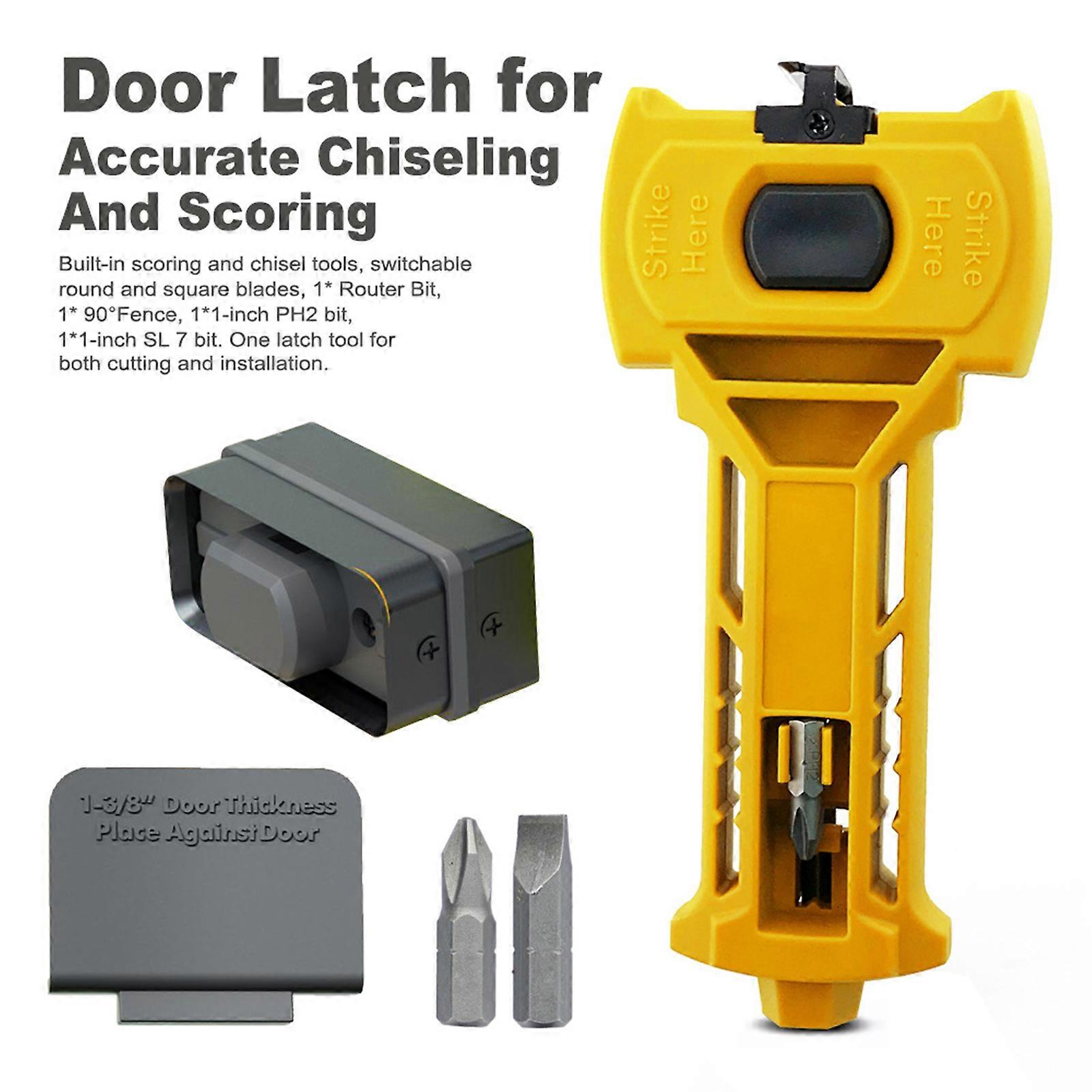 Door Latch Installation Kit for Accurate Chiseling and Scoring Hot🔥