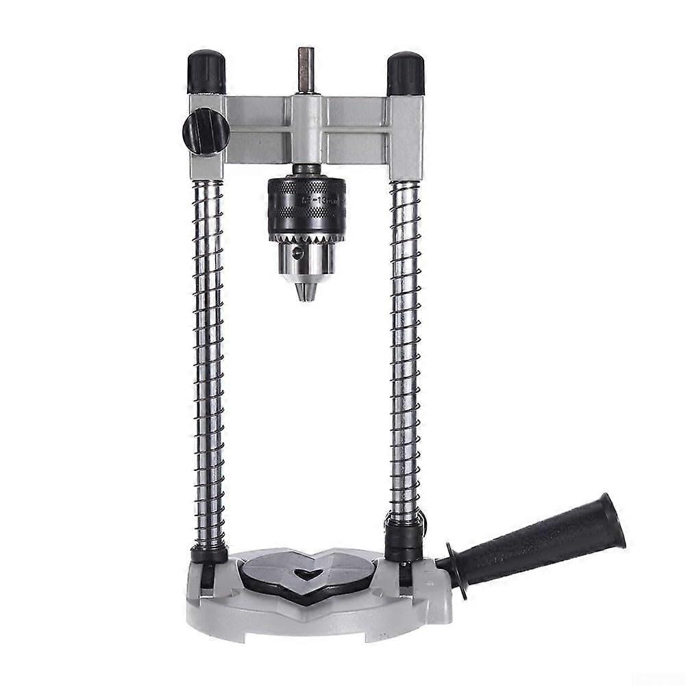 Electric Drill Stand Drilling Guide With Adjustable Ergonomic Handle For Comfortable Operation Compatible With Drills