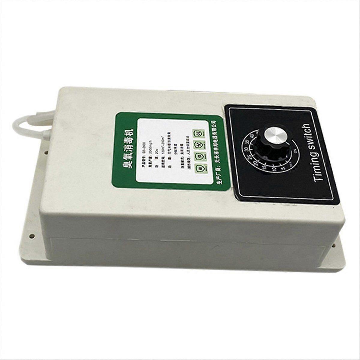 2000mg/H Generator Includes Timer for Water Air Sterilizer Purifier Disinfection for Pool Maintenan
