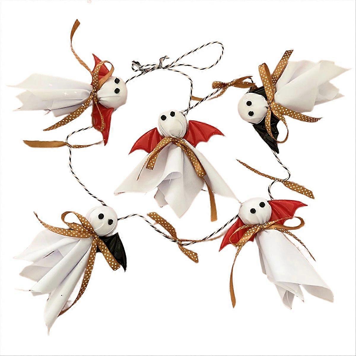  Halloween Ghost Doll Fabric Home Party Scene Layout Props