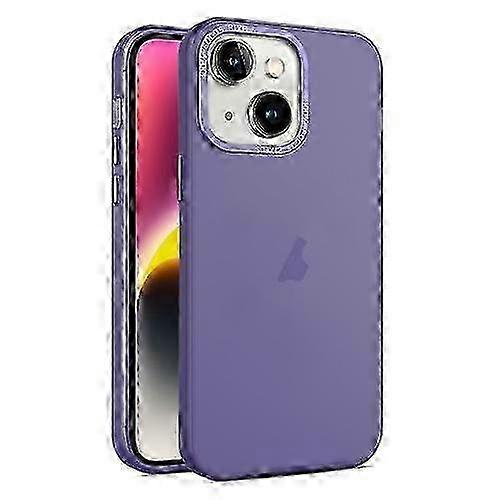 For iPhone 15 Frosted Translucent Mist Mobile Phone Case 2025