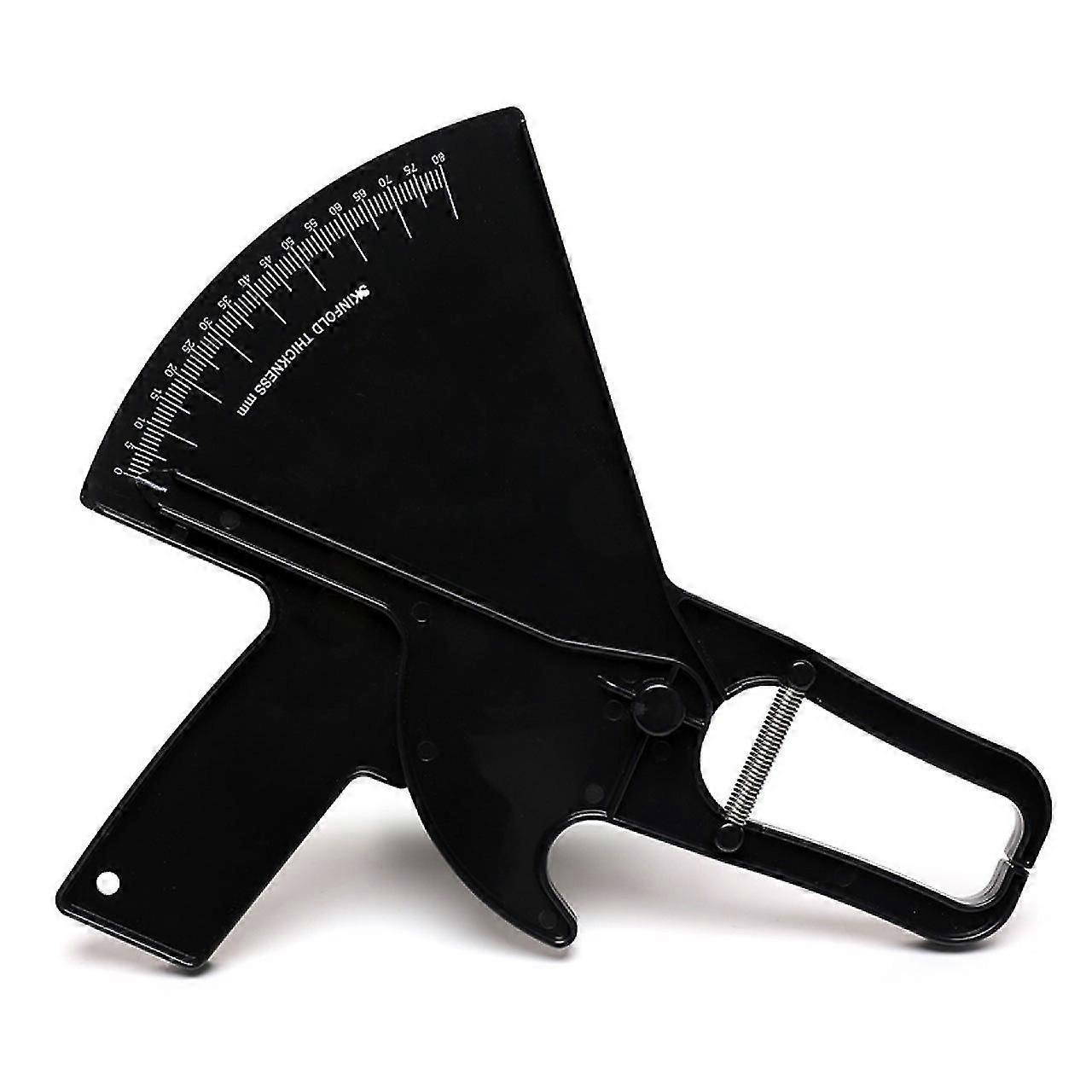 Skinfold Caliper For Measuring Body Fat, 0-80mm Fat Measuring Test Slim Guide Skinfold Caliper-eyzi