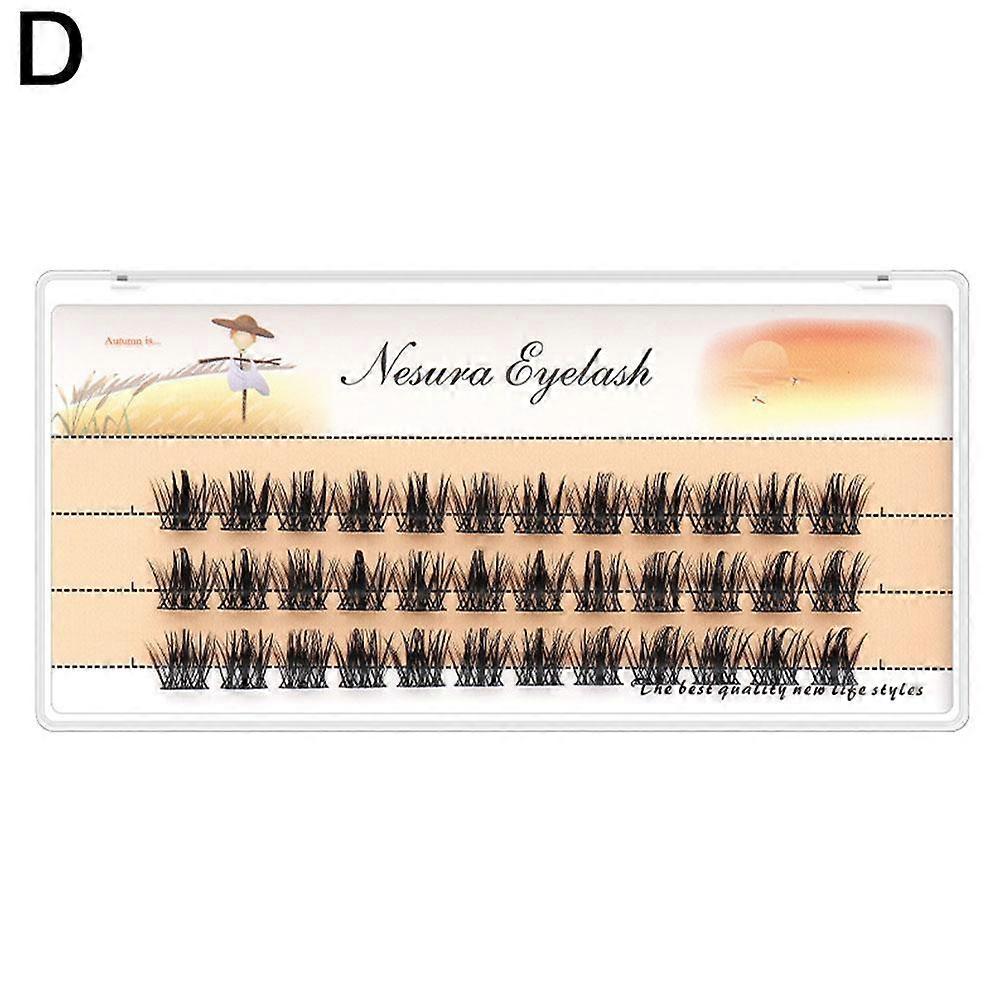 Natural Lightweight False Eyelashes for Single Eyelids Soft Seamless Reusable Strip Lash Set