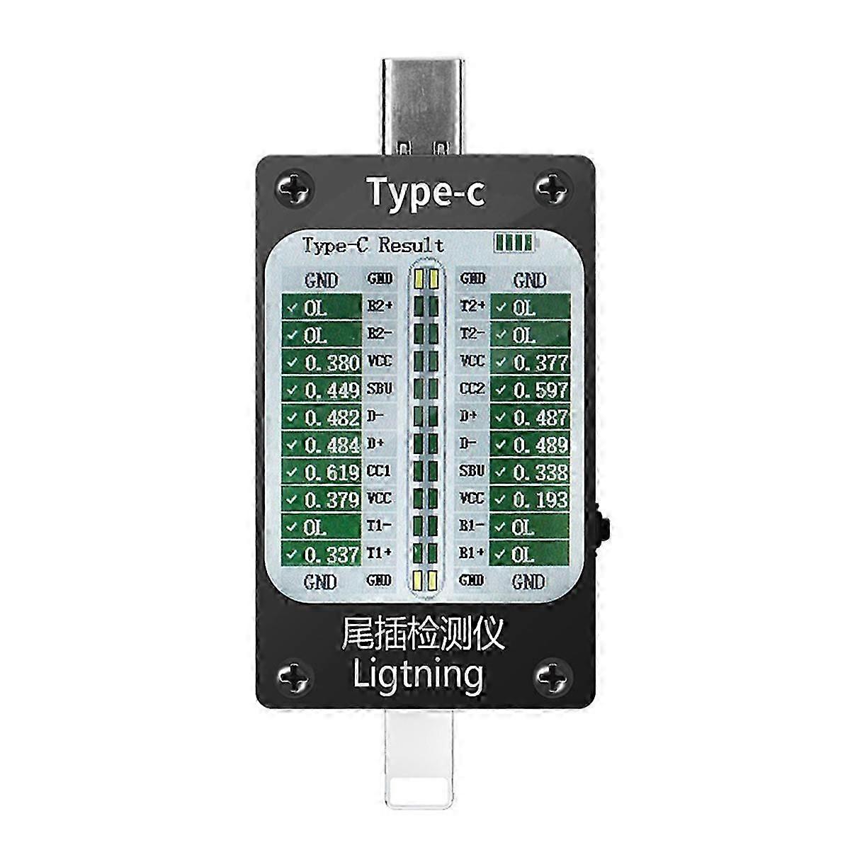 Usb Charging V68 Full Range of Automatic Tail Plug Detection Tool