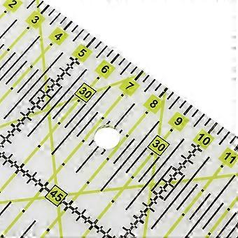 Quilting Ruler 6x6 Inch Non Slip Acrylic Square For Quilting Sewing DIY ...
