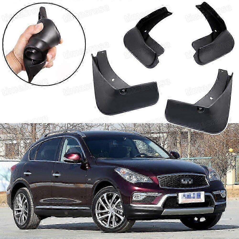 Exquisite Car Mud Flaps Splash Guard Fender Mudguard for Infiniti QX50 2016-2017