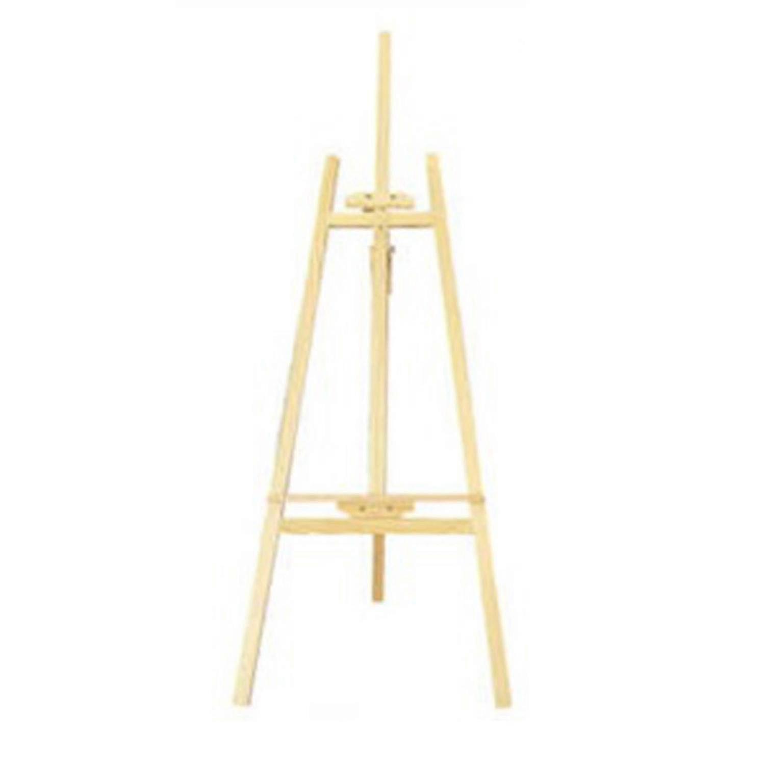 Art Easel Stand Stable Durable Wooden Easel Easy Assembly Adjustable Easel for Painting Drawing Exhi