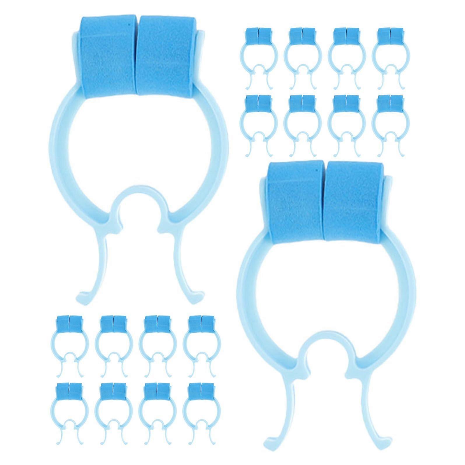Pulmonary Function Nose Clips 30Pc Soft Foam Padded Nasal Clamp For Respiratory Exercise Lightweight Swimming Tool
