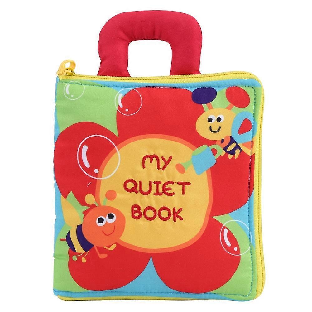 Baby Infant Intelligence Developmental Soft Cloth Book Early Learning Educational Toy