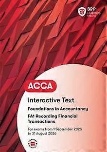 Fia Recording Financial Transactions Fa1 - BPP Learning Media - Finance and accounting - BPP Learning Media - Paperback