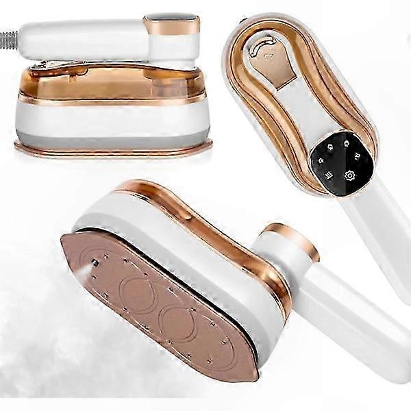 Mini Steam Iron with LCD Display, 1200W Portable Handheld Iron for Clothes, 5 Adjustable Modes, Quick Heating Compact Travel Iron