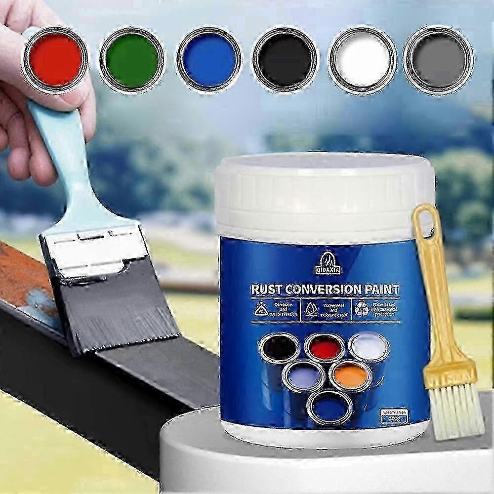 Weatherproof Rust Converter Paint for Metal, Rust Conversion Paint, WaterBased Industrial Antirust painting