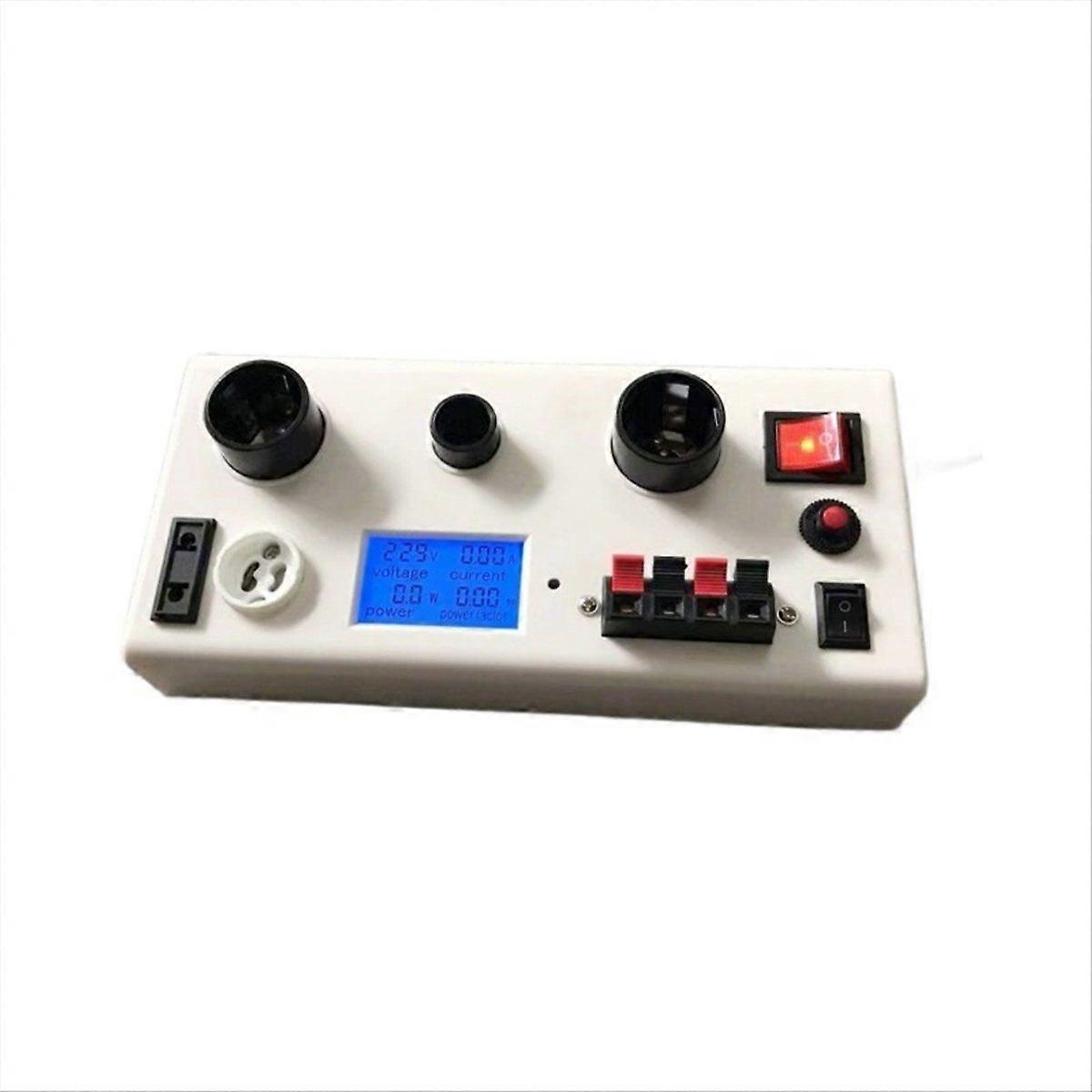 Lamp Tester Box LED Bulb Power Tester Multifunctional Current Voltage Power PF E27 E14 GU10 Bulb So