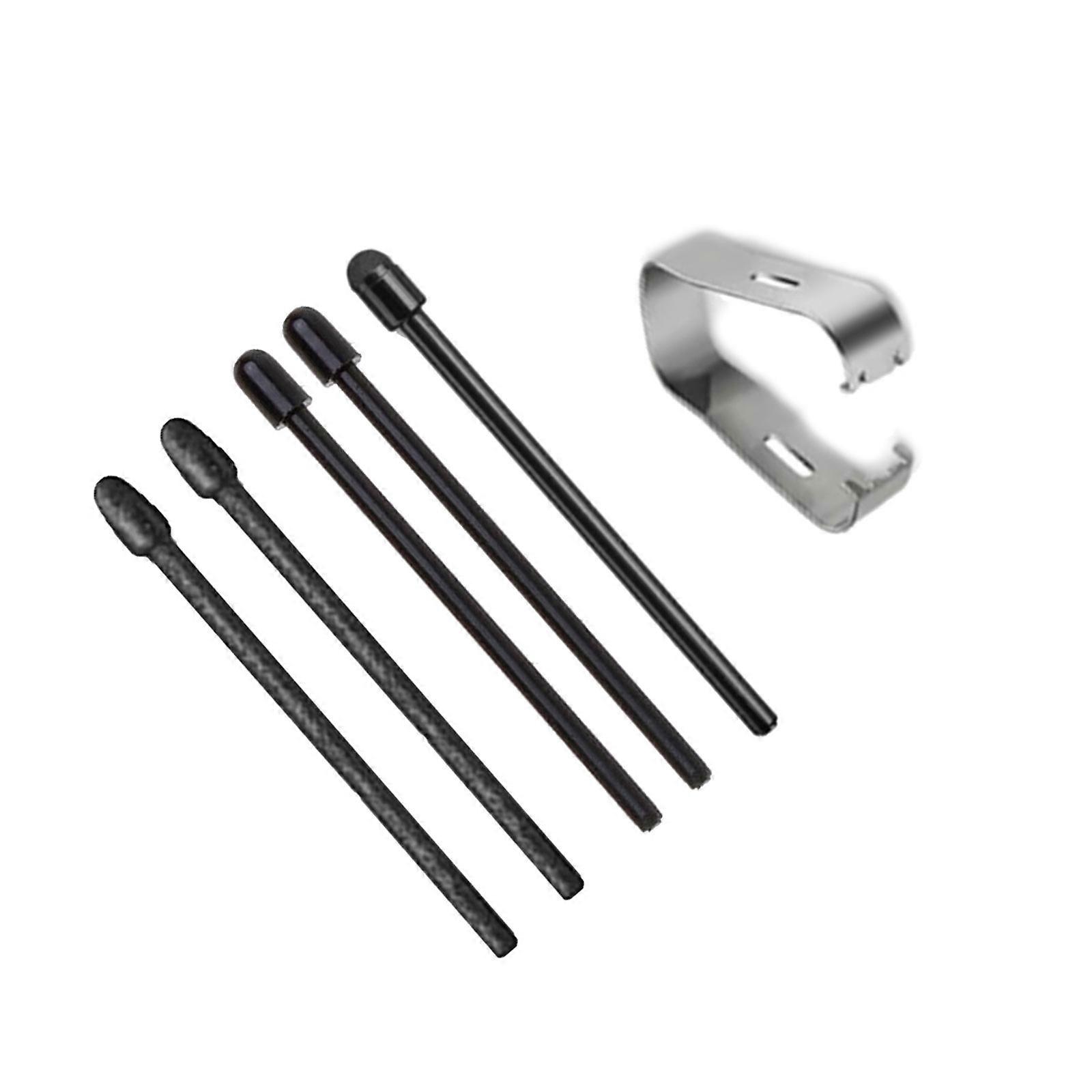 Felts Soft Plastic Nibs and Pen Holder for Scribe Digital Tablets Precisions Drawing Tip with Soft Touching Multicolor