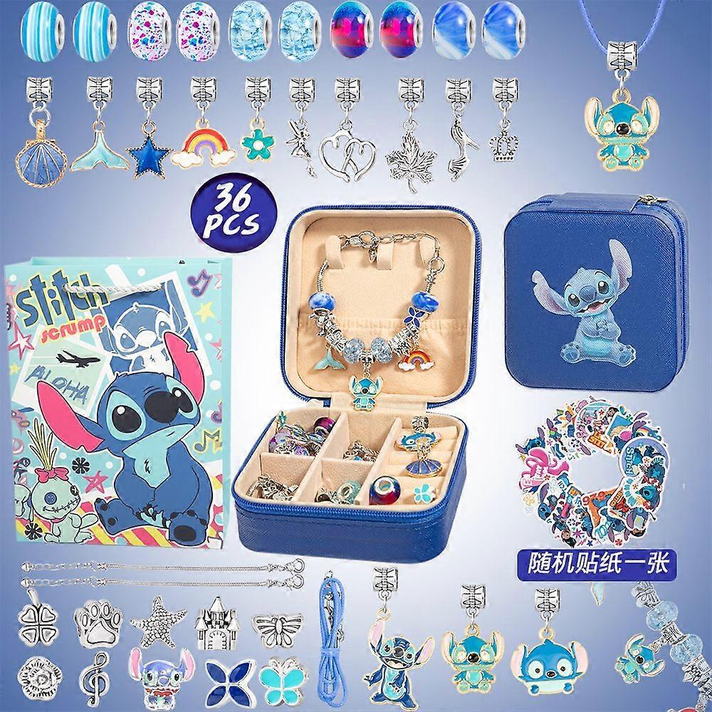 Lilo Stitch Charms Bead Bracelet Making Set
