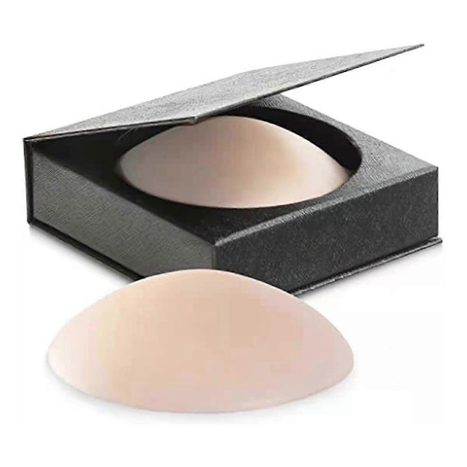 غطاء حلمة سيليكون قابل لإعادة الاستخدام لاصق غير مرئي أغطية مستديرة للنساء