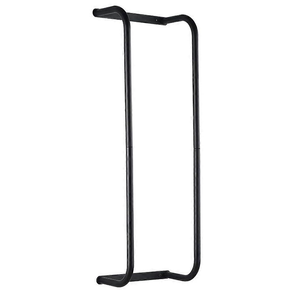 Bathroom Towel Rack Double Bar No Drill Wall Mounted for Small Space Storage and Easy Installation