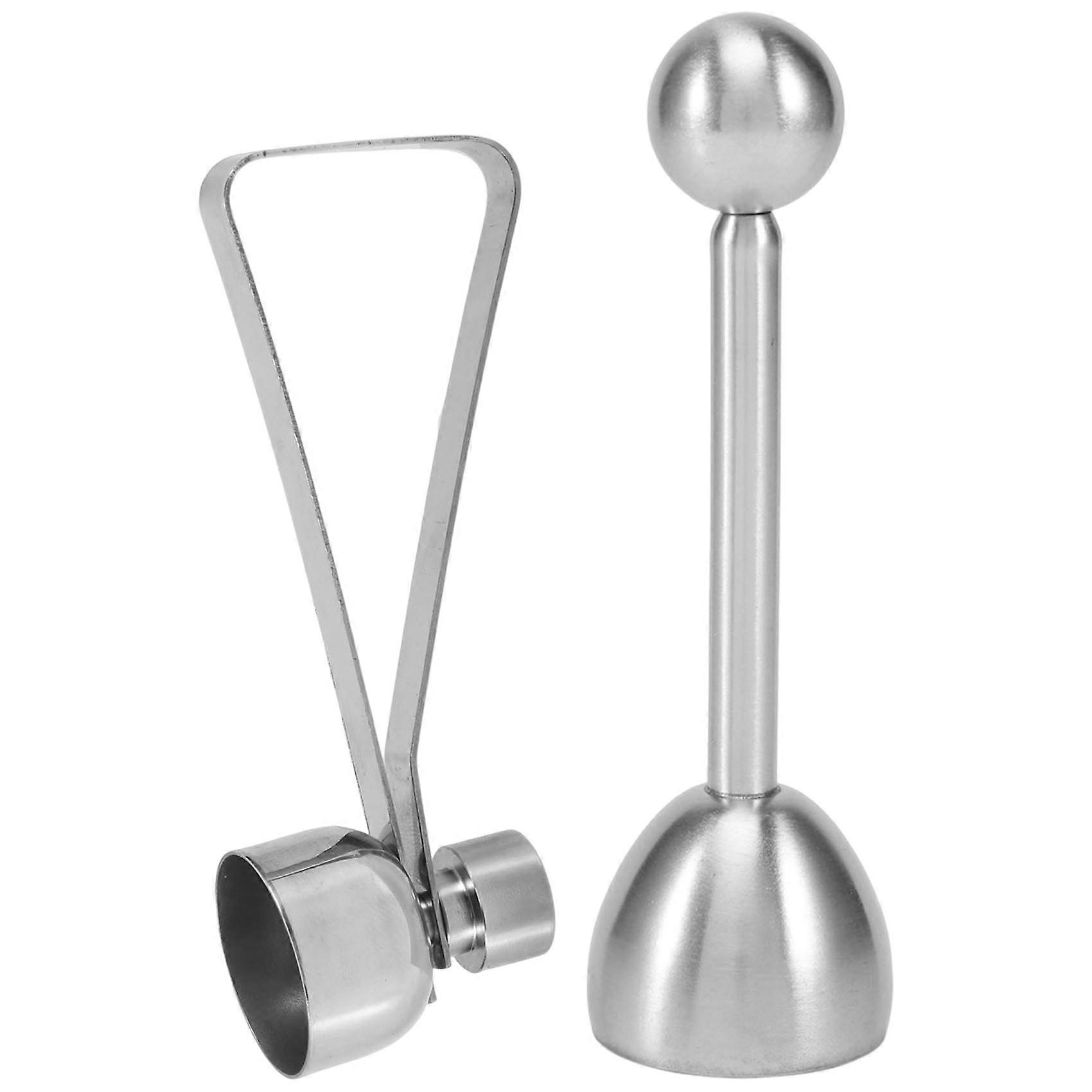 Egg , Egg Topper Egg Slicer Kitchen Tool Egg Remover Egg Shells Separator for Hard Soft Boiled Eggs
