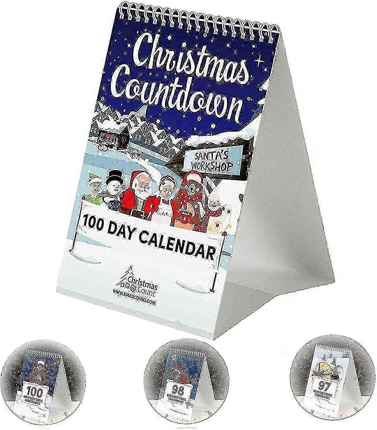 Christmas Countdown for 100 Days with Scandinavian Style