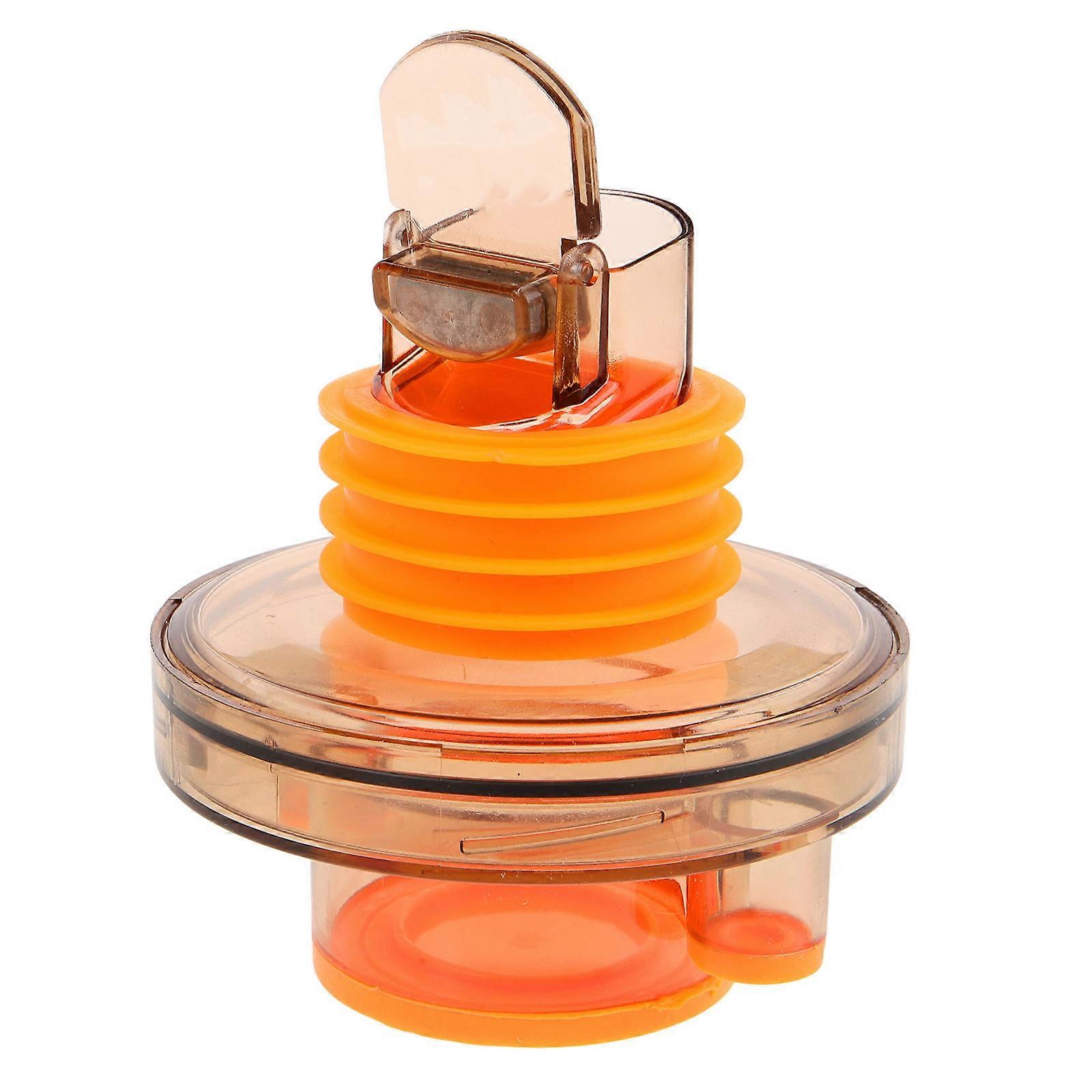 Versatile Orange Plastic Kitchen Drain Pipe Connector for Home Use Enhances Functionality 3.5 Inch