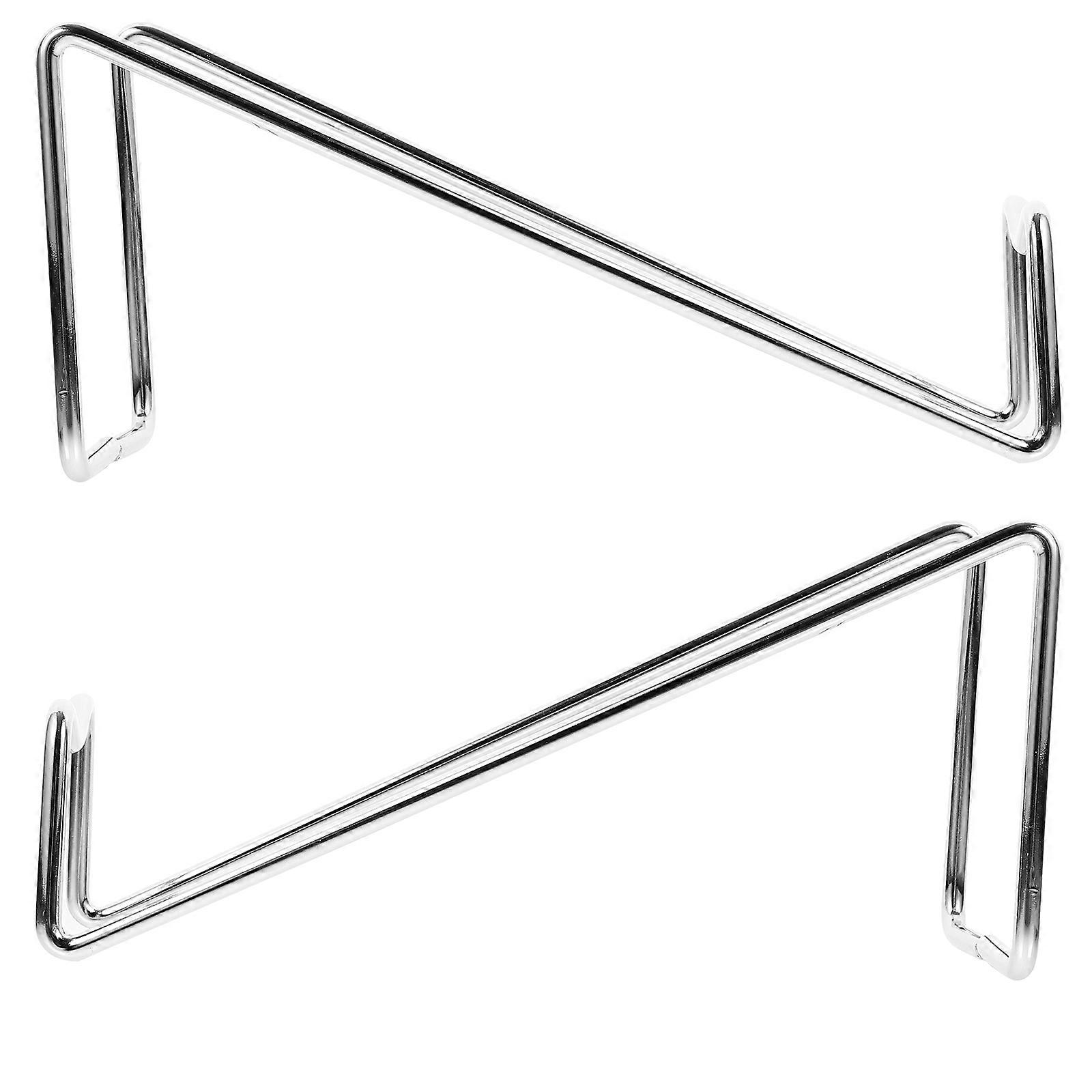 Modern Single Holder for Storage Silver Iron Material Stable Design Small Size