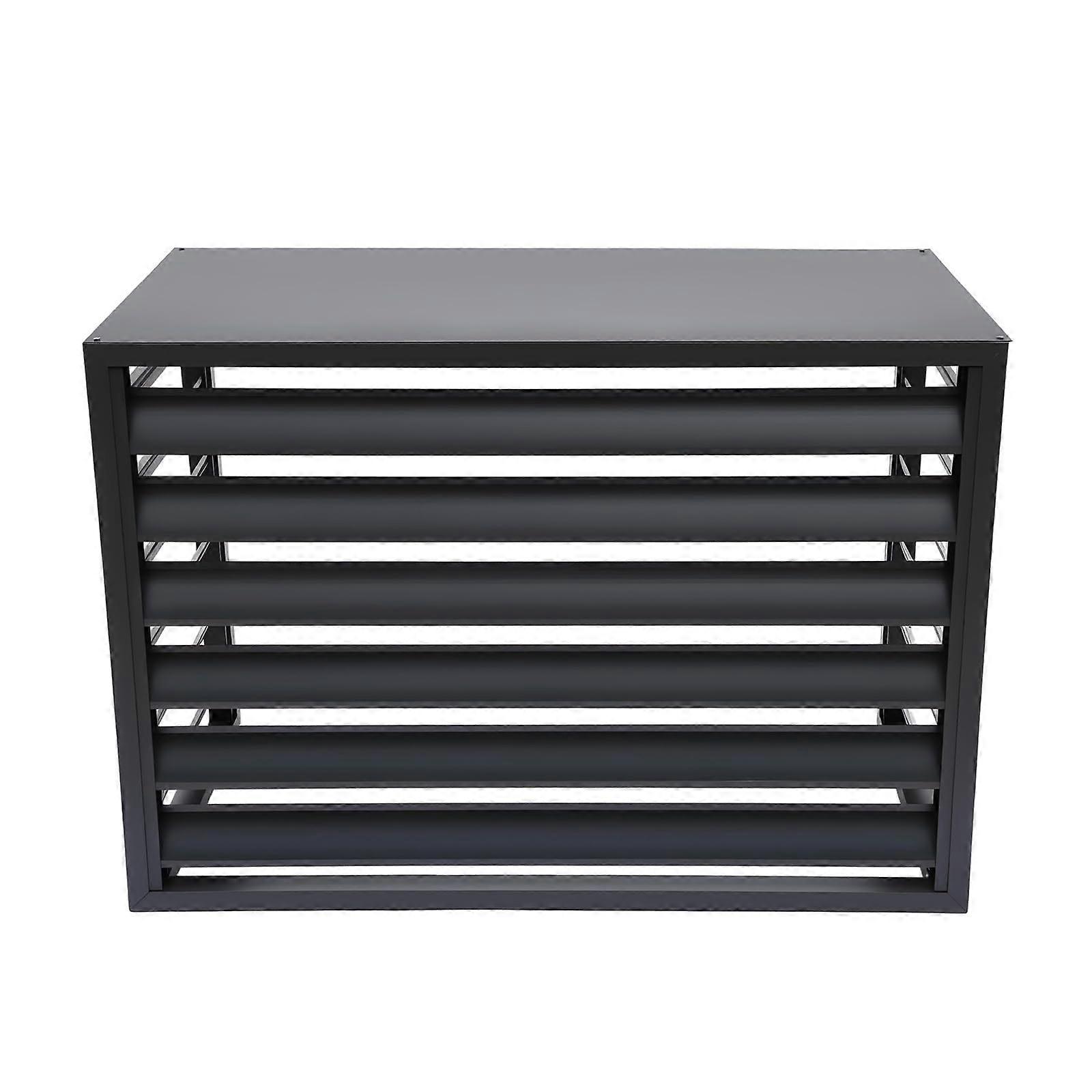 Aluminum Alloy AC Privacy Screen Fence Panel for Outdoor Unit Noise Reduction and Weather Protection