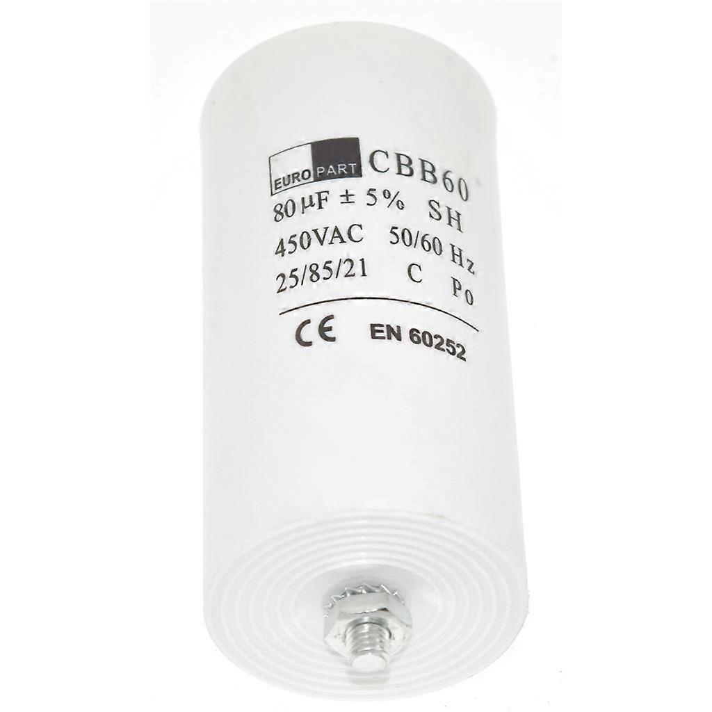 Universal 80UF Microfarad Appliance Motor Start Run Capacitor 