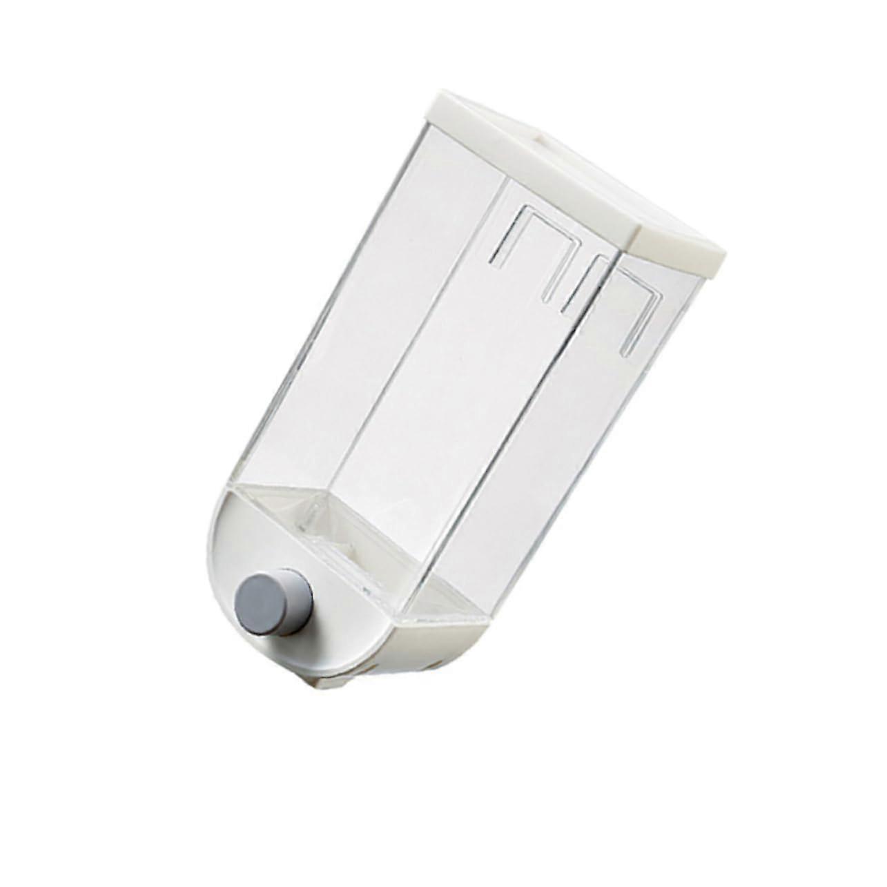 Grain Storage Container Airtight Hanging WallMounted Cereal Dispenser 1500ml for Kitchen